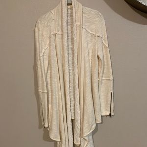 Free People Ivory Cardigan